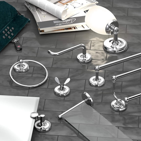 FEFEFW-5076 Designer II Robe Hook, Chrome