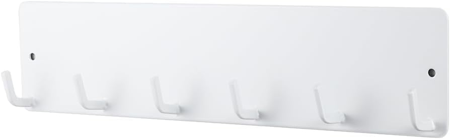 FEFEFW-Magnetic Key Holder for Metal Front Door Towel Hook Brush Organizer for Laundry Room on Dryer Washer Hat Hanger for Entryway for Festival Holiday Decorations (White Shiny)