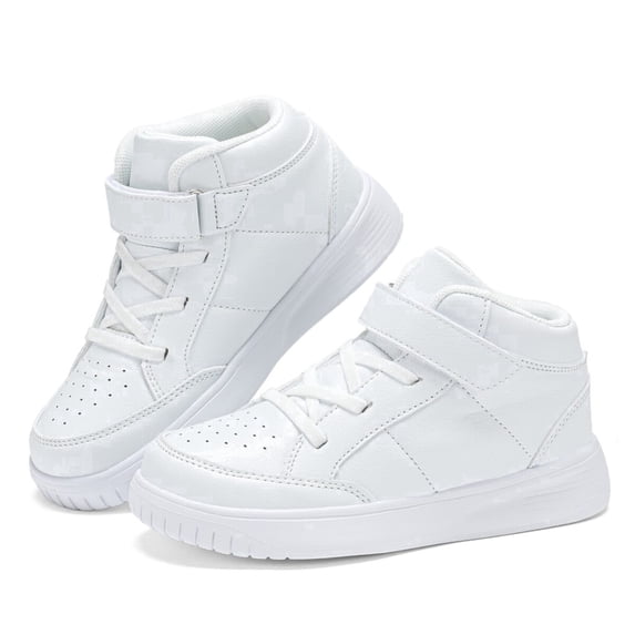 FEFOE Kids High Top Sneakers Boys Girls Walking Casual Shoes Sports Running Shoes