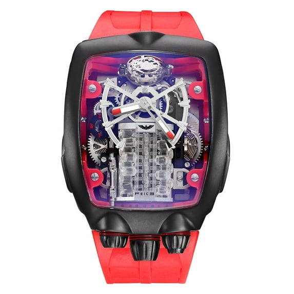 FEICE Watches for Men Automatic Skeleton Watch Waterproof Sapphire Crystal Japanese Movement Supercar Wristwatch Anti Shock Business Tourbillon FM666