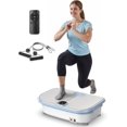 thumbnail image 1 of FEIERDUN Vibration Plate Exercise Machine, 400 LBS Capacity Vibration Plate for Lymphatic Drainage, Max Space for Whole-Body Workout & Relaxation at Home, 1 of 8