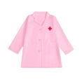 thumbnail image 1 of FEIFLY Doctor Outfits Kids With Lab Coats Career Day Doctor Dress Up For Boys Girls Solid Color Festival Clothing, 1 of 4