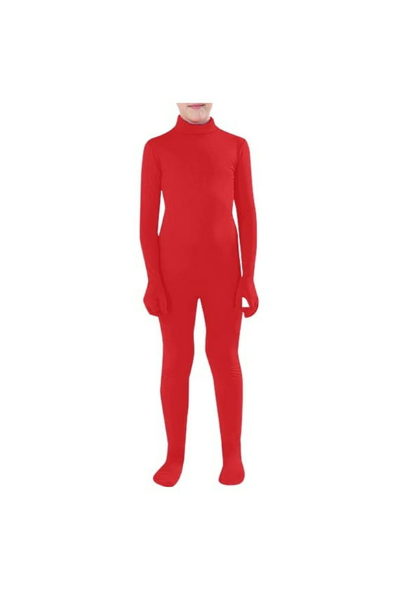 Halloween Invisibility Stretchy Body Suit Zentai Suit Jumpsuit Full Body For Kids For Events