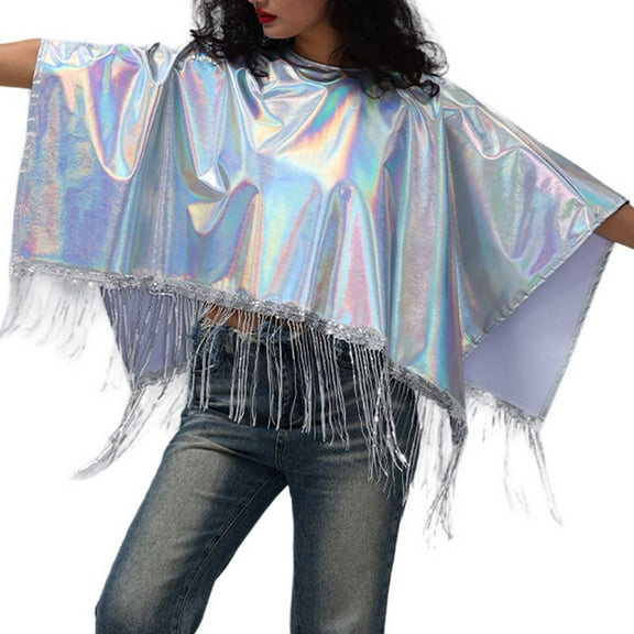 FEIFLY Halloween Women Elegant Robes Loose Capes For Performances Stylish Outfits Sophisticated Dramas Versatile Fashion Wear For Events Holiday Clothing