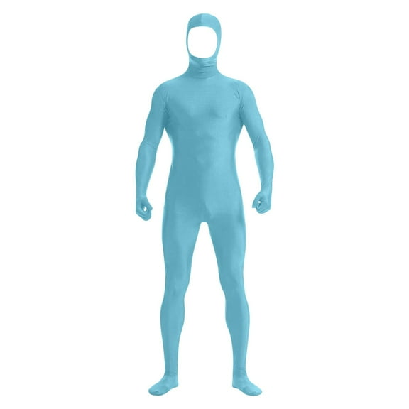 FEIFLY Kids Unisex Zentai Stealth Suit For Performance Stage Dance Body Suits Jumpsuits Cozy Teen Solid Color Full Body Bodysuit
