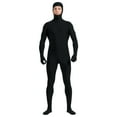 thumbnail image 1 of FEIFLY Men Unisex Full Body Open Face Bodysuit Stretch Zentai Stretch Full Body Suit Dance For Performance And Adult Size Solid Color Festival Clothing, 1 of 4