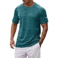 thumbnail image 1 of FEIFLY Men's Athletic Performance T-Shirt For Summer Active Wear Comfortable Round Neck Short Sleeve Sports T Shirt For Running And Fitness Tee Tops Stylish Male Tshirts, 1 of 5