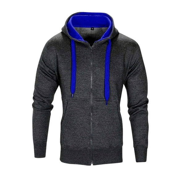 FEIFLY Men's Hoodies Casual Slim Fit Hop Everyday Tracksuits Sweatsuit Sweatshirt Tops Hoodie Trousers Pant Sets Men Fashion Hooded Tops Pullover Long Sleeve Solid Color Cozy Winter Autumn Streetwear