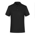 thumbnail image 1 of FEIFLY Polo Shirts Golf Shirts for Work Athletic For Men Short Sleeve Collared Shirt Summer Casual Polo Shirts Golf Shirts for Work Athletic With Pocket Solid Color Trendy Dailywear, 1 of 2