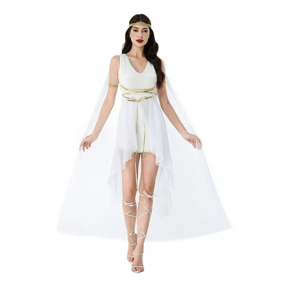 FEIFLY Women Adult Halloween Greek Party Holiday Festival Dresses Clothes