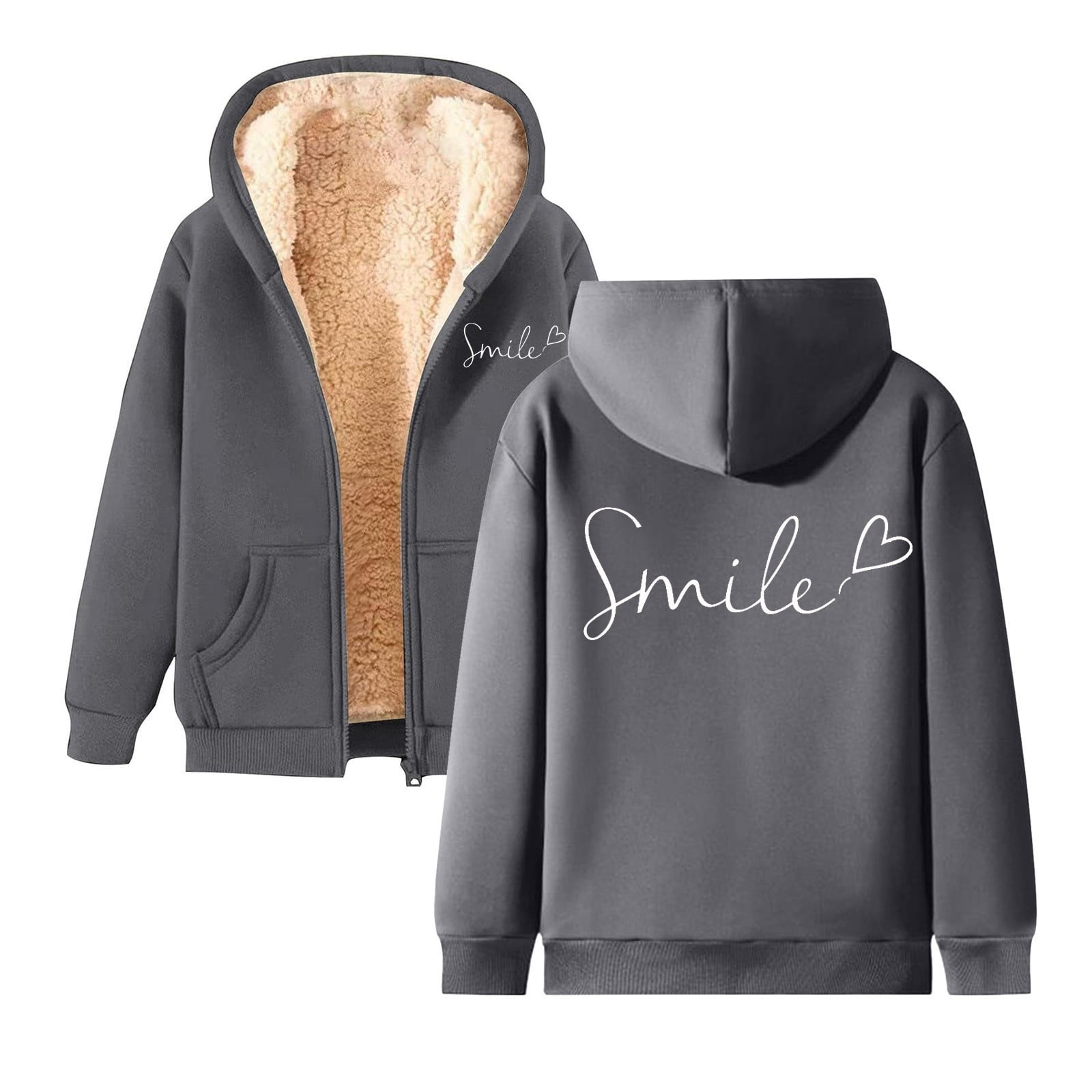 Women's autumn and winter new fashion print round neck long-sleeved casual hoodie main image 1
