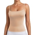 thumbnail image 1 of FEIFLY Women's Basic Tank Tops Sleeveless Casual Camisole Pure Color Strappy Layering Piece Solid Color Everyday Wear Camis Trendy Dailywear, 1 of 6