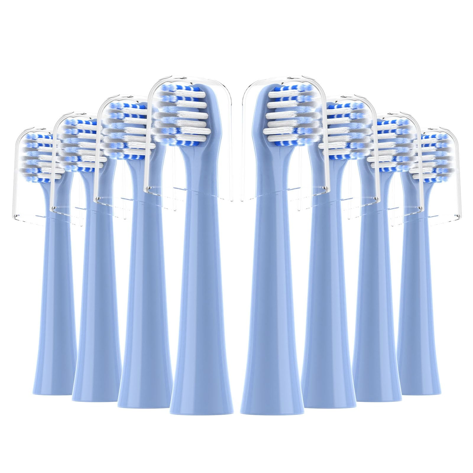 FEIHEAD Replacement Toothbrush Heads NG01 8 Pack for Colgate Hum