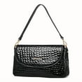 thumbnail image 1 of FEIMINA crocodile handbags women,leather crossbody bags for women,Large Capacity purses for women shoulder bag,Multi-compartment,Classic Black, 1 of 10