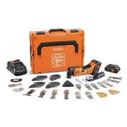 FEIN  71293661090, 18V, Cordless Electric Multi Tool Oscillating Power Tool, 4.0Ah, 195000 RPM