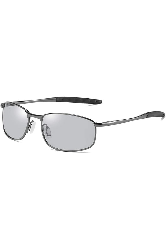 Classic Polarized Photochromic Sunglasses Driving Photosensitive Glasses B2444