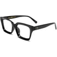 thumbnail image 1 of FEISEDY Classic Square Eyewear Non-prescription Thick Glasses Frame for Women B2461, 1 of 8
