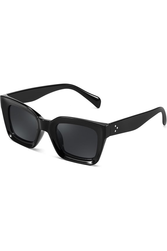 Classic Women Sunglasses Fashion Thick Square Sun Glasses Chunky Frame UV400 B2471