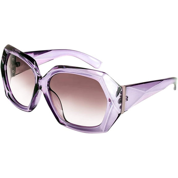 FEISEDY Crystal Square Women Sunglasses Luxury Diamond Thick Frame Ladies Shades B2708