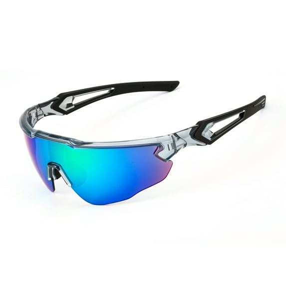 FEISEDY Cycling Sports Sunglasses Lense Running Baseball 80s 90s Shield Golf Mountain Motorcycle Goggles B7053