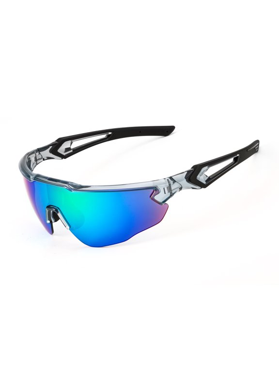 Cycling Sports Sunglasses Lense Running Baseball 80s 90s Shield Golf Mountain Motorcycle Goggles B7053
