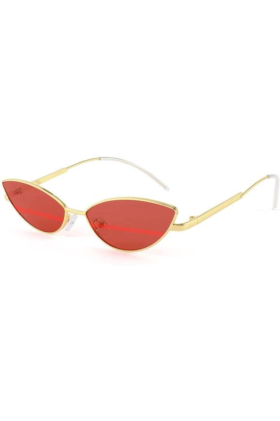 Fashion Designer Sunglasses Retro Small Petals Shape Arc Temple Design B2298