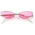 thumbnail image 1 of FEISEDY Fashion Designer Sunglasses Retro Small Petals Shape Arc Temple Design B2298, 1 of 15