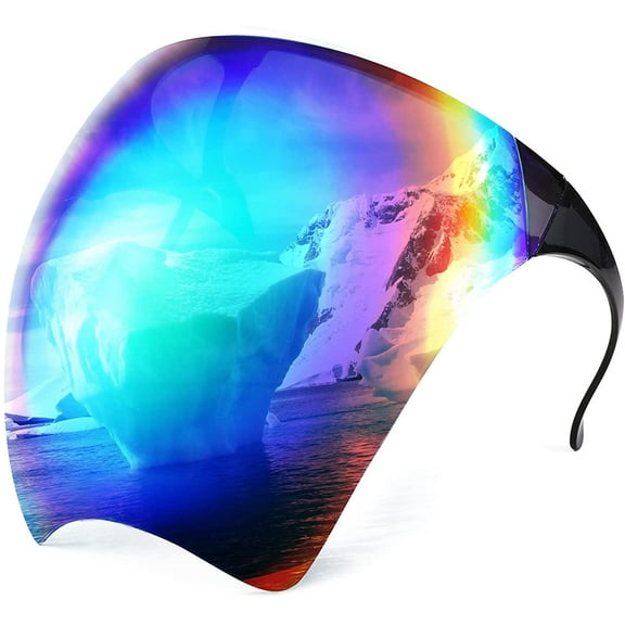 FEISEDY Full Cover Face Visor Protective Glasses Mirror Shield Sunglasses Anti Fog B2781