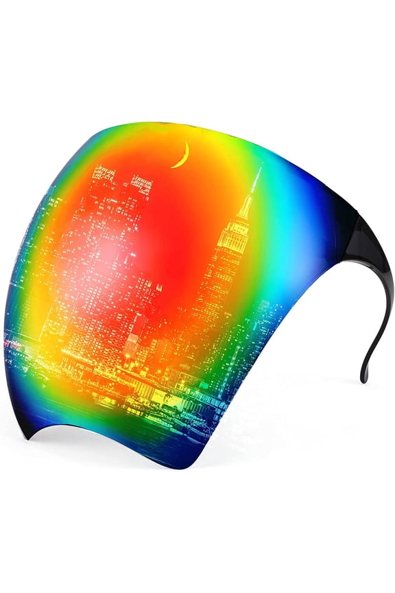 Full Cover Face Visor Protective Glasses Mirror Shield Sunglasses Anti Fog B2781
