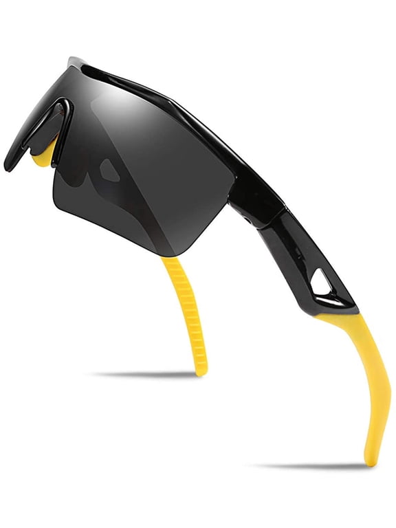 Kids Teens Sports Polarized Sunglasses TR90 Frame Boys Girls Cycling B2454