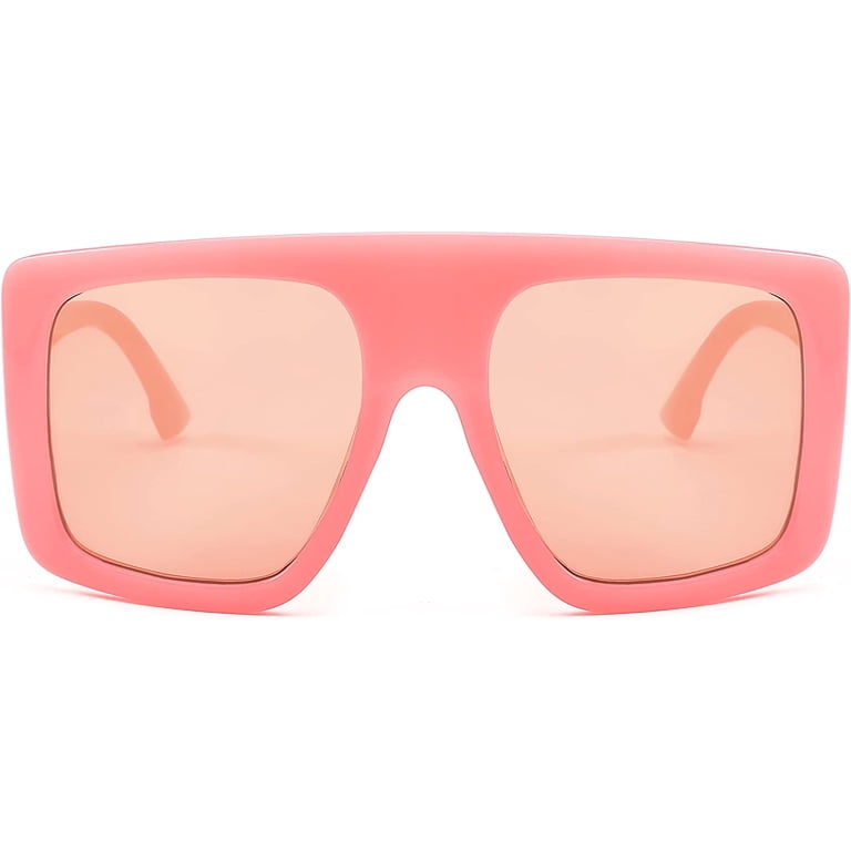 FEISEDY Large Square Baddie Oversized Women Sunglasses  display picture 3
