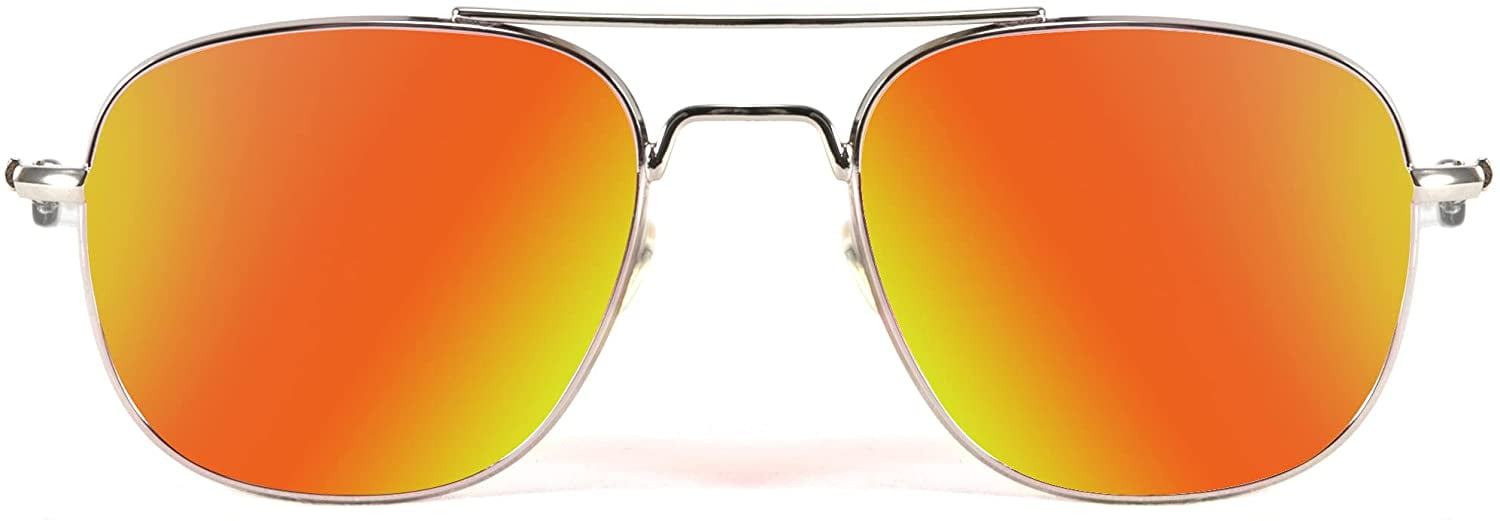 FEISEDY Vintage Polarized Sunglasses - Aviator Metal Frame For Men & Women, UV400 Protection - View #3