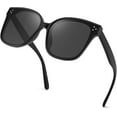 thumbnail image 1 of FEISEDY Oversized Polarized Sunglasses - UV400 Protection, Square Fashion Sun Glasses for Outdoor & Daily B2600, 1 of 9