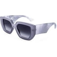 thumbnail image 1 of FEISEDY Oversized Square Sunglasses for Women Men Thick Frame Shades B4074, 1 of 15