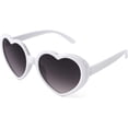 thumbnail image 1 of FEISEDY Polarized Heart Shaped Sunglasses Oversized Vintage Fashion Love Eyeglasses for Women UV400 B2337, 1 of 14