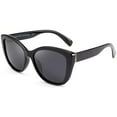 thumbnail image 1 of FEISEDY Polarized Vintage Sunglasses American Square Jackie O Cat Eye Sunglasses B2451, 1 of 9