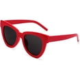 thumbnail image 1 of FEISEDY Retro Cat Eye Sunglasses Women Men Vintage Square Cateye UV400 Sunglasses B2586, 1 of 13