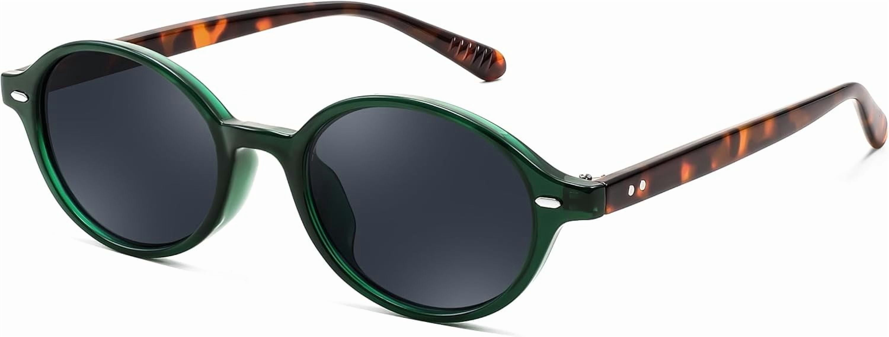 Retro Oval Polarized Sunglasses Small Narrow 90s Trendy Y2k Shades Amazon.com: Trendy Retro Oval Sunglasses Women 90s Small Y2K  main image 4
