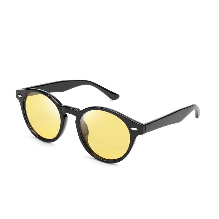 Round frame Sunglasses Men Women UV400 Polarized Amazon.com: KALIYADI Round Polarized Sunglasses for Men  main image 4