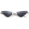 thumbnail image 1 of FEISEDY Small Cat Eye Sunglasses Women PUNK Party Metal ROCK Candy Color Glasses B2721, 1 of 14