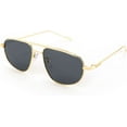 thumbnail image 1 of FEISEDY Small Retro Aviator Sunglasses Women Men Vintage Trendy Metal Frame Sun Glasses B2906, 1 of 14