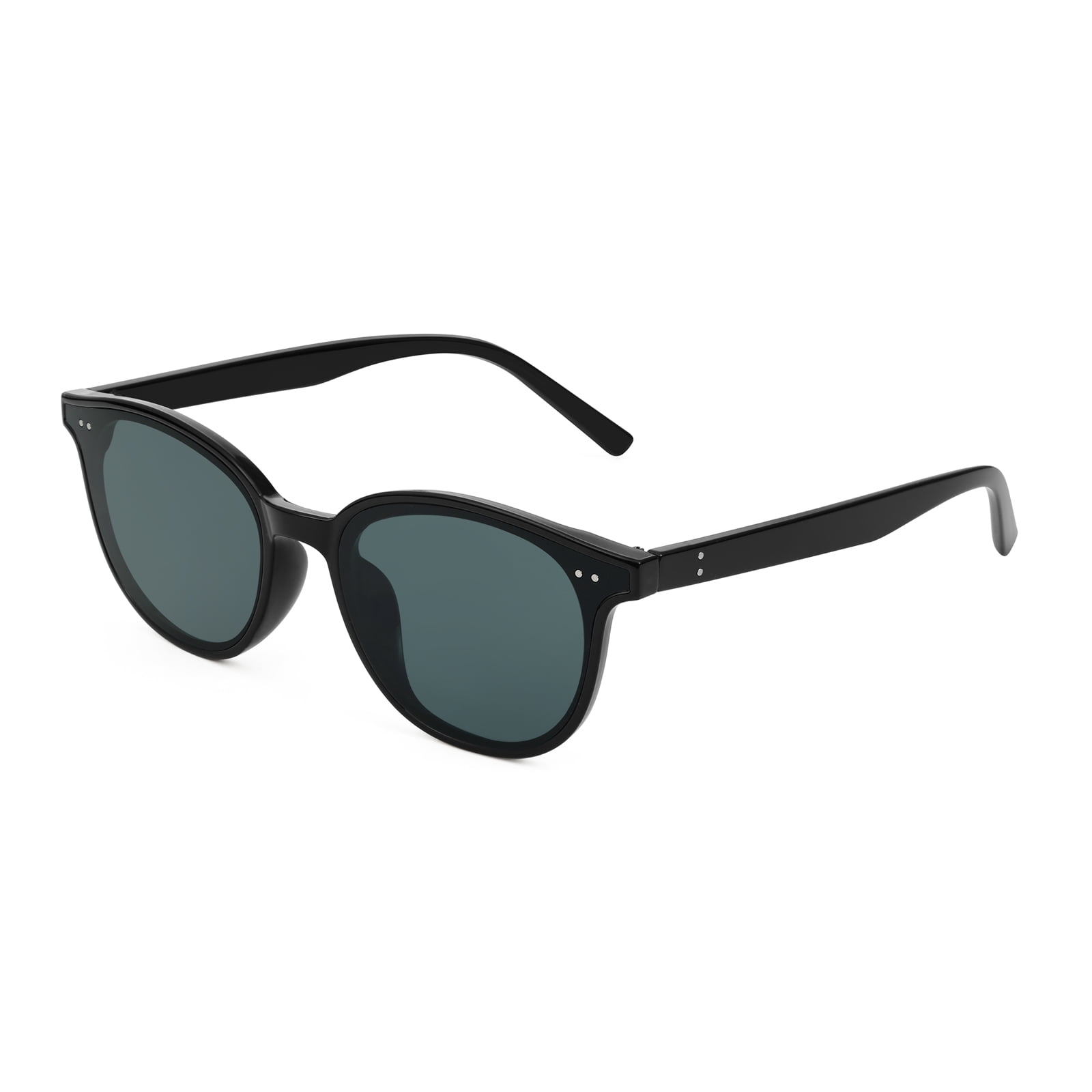 Small Round Classic Polarized Sunglasses Vintage Style UV400 Lens Amazon.com: SOJOS Small Round Classic Polarized Sunglasses  main image 2
