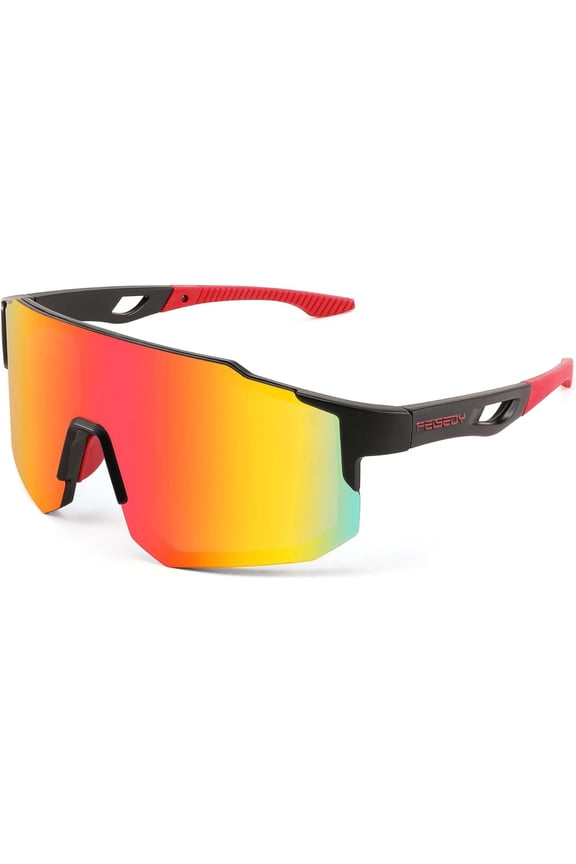 Sports Sunglasses for Men, Women and Teens - Baseball, Biking, Cycling UV400 Protection B2388