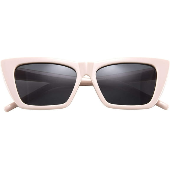 FEISEDY Square Cat Eye Sunglasses Vintage Cateye Frame UV400 Protection Sunglasses B2719