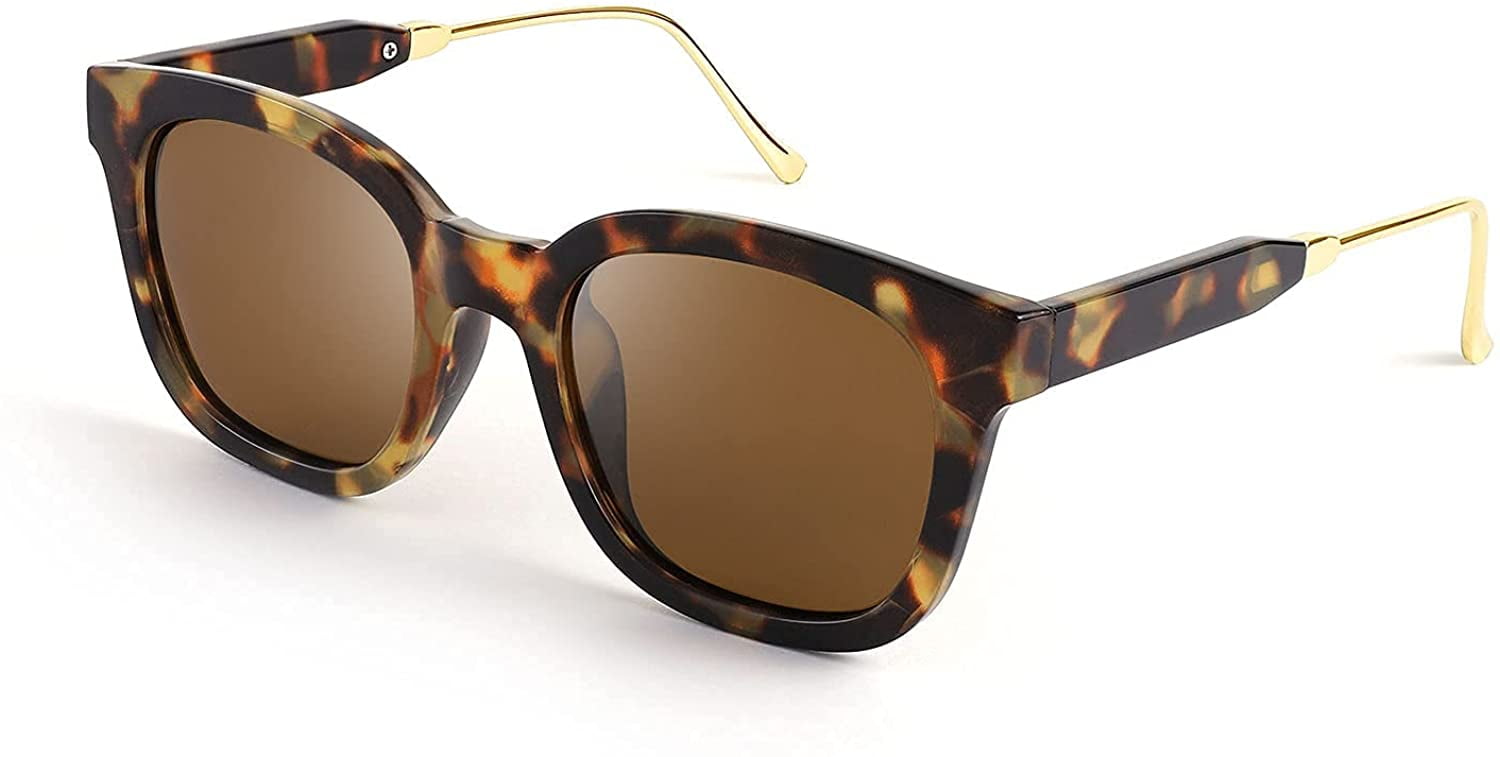 FEISEDY Square Polarized Sunglasses Women Men Retro Trendy  display picture 1