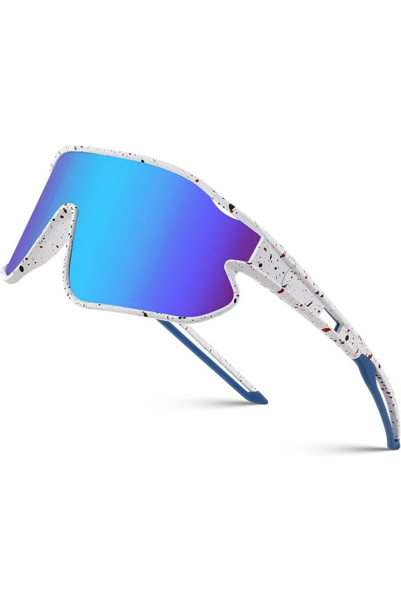 Unisex Youth Sunglasses, Teens Baseball Tennis Sunglasses, UV400 Sports Boys Girls Cycling Shades B4064