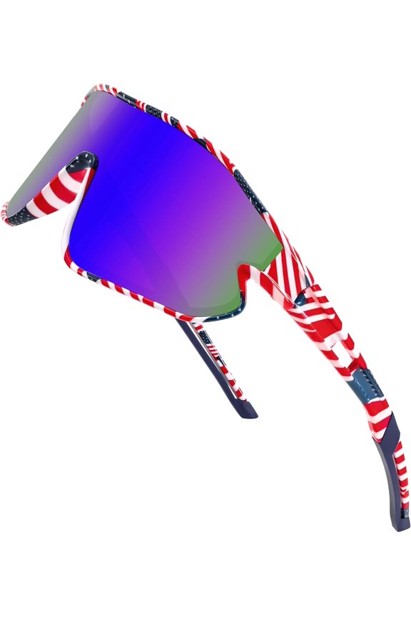 Unisex Youth Sunglasses, Teens Baseball Tennis Sunglasses, UV400 Sports Boys Girls Cycling Shades B4064