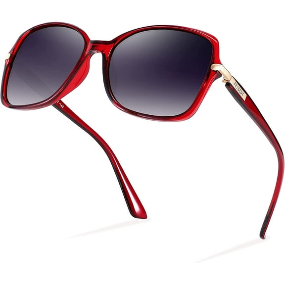 FEISEDY Vintage Square Polarized Sunglasses Trendy Cateye Ladies Oval Elegant Sun Glasses for Women Men B2760