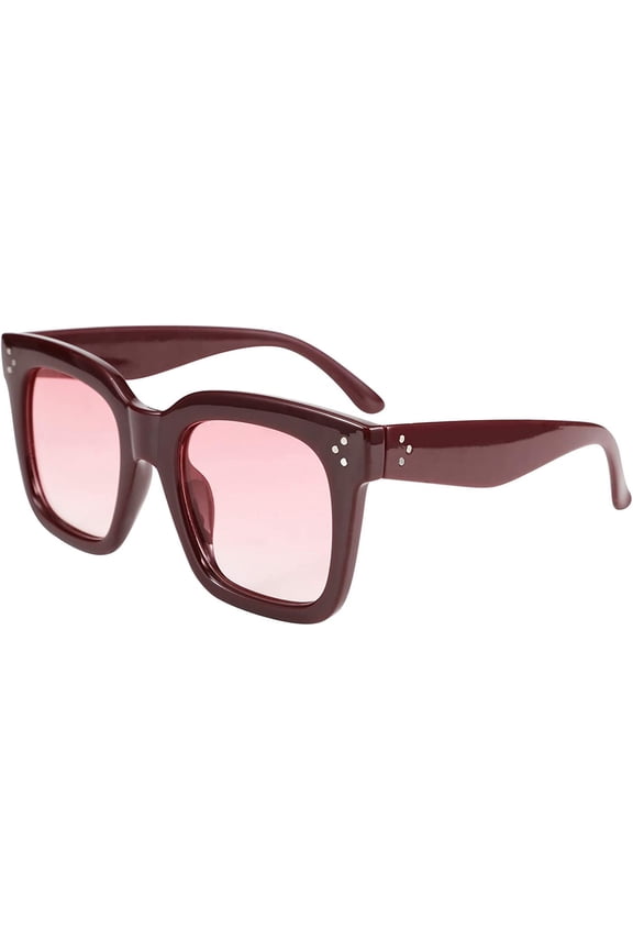 Vintage Women Butterfly Sunglasses Designer Luxury Square Gradient Sun Glasses Shades B2486