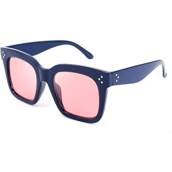 FEISEDY Vintage Women Butterfly Sunglasses Designer Luxury Square Gradient Sun Glasses Shades B2486